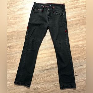 True Religion Men’s Ricky Relaxed Straight Jeans 30